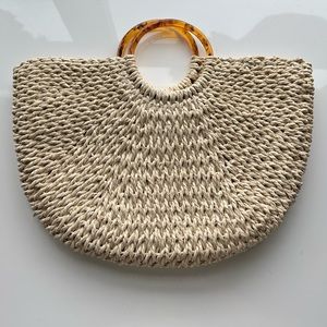 Straw Tote Bag
